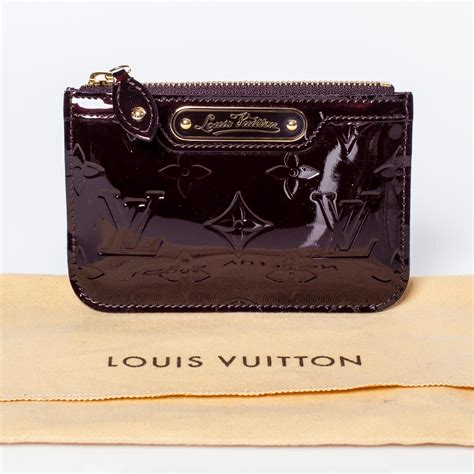 louis vuitton amarante key pouch|LOUIS VUITTON Vernis Pochette Key Pouch Amarante.